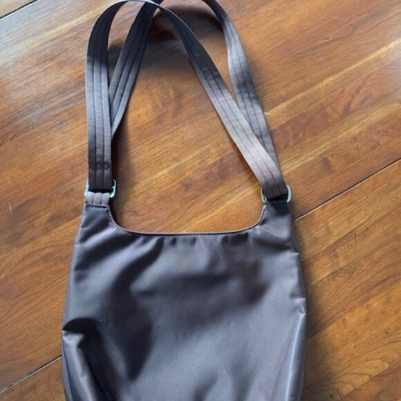 Longchamp Neo Cross Body shoulder bag in rich chocolate brown - Picture 4 of 5